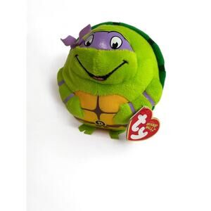 Ty Beanie Ballz Donatello TMNT Teenage Mutant Ninja Turtles New